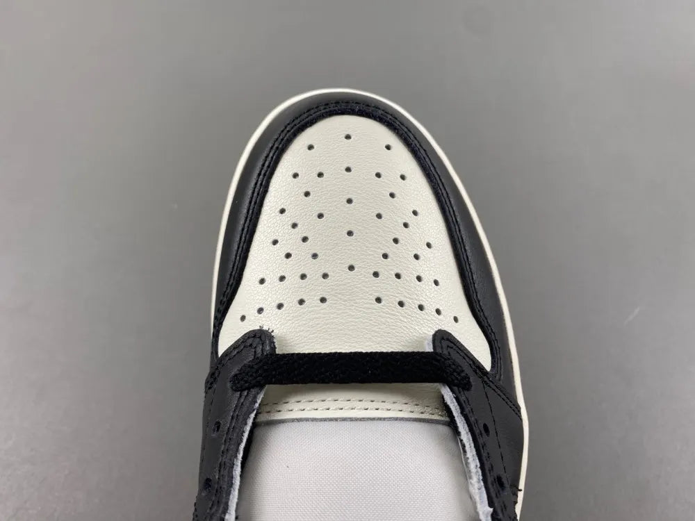 premium Nike Air Jordan 1 Low Black Olive - Hình 4