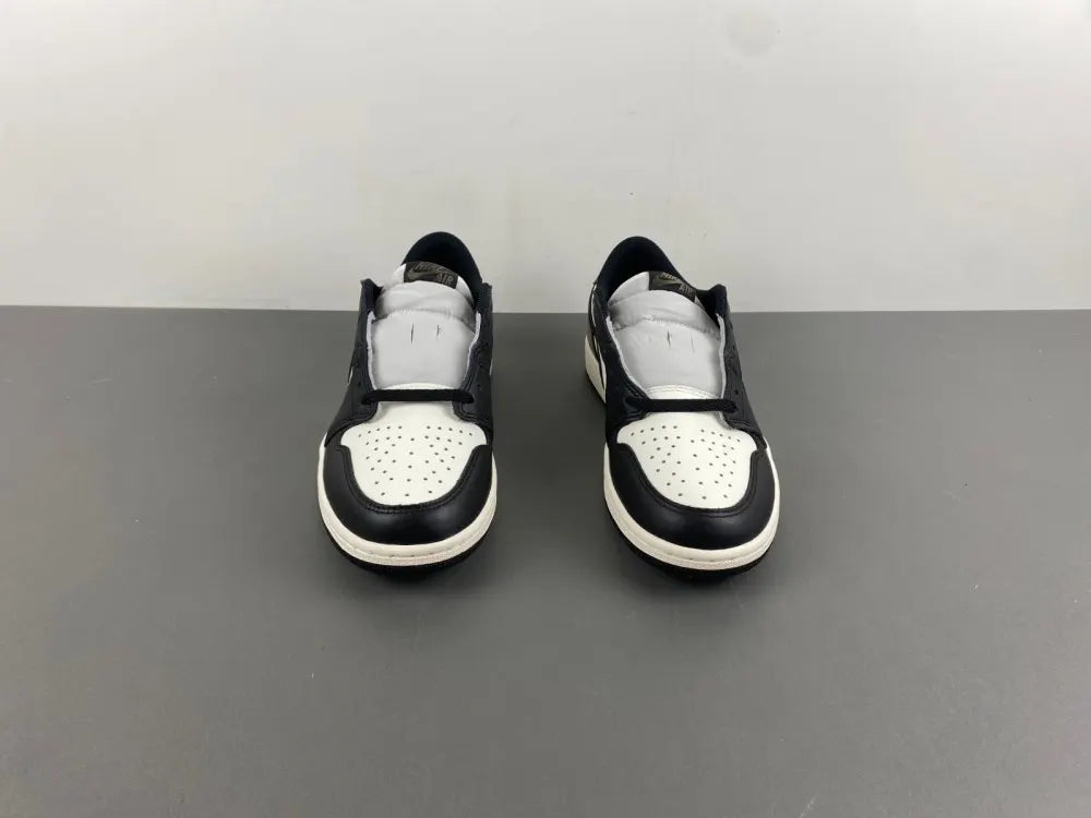 premium Nike Air Jordan 1 Low Black Olive - Hình 15