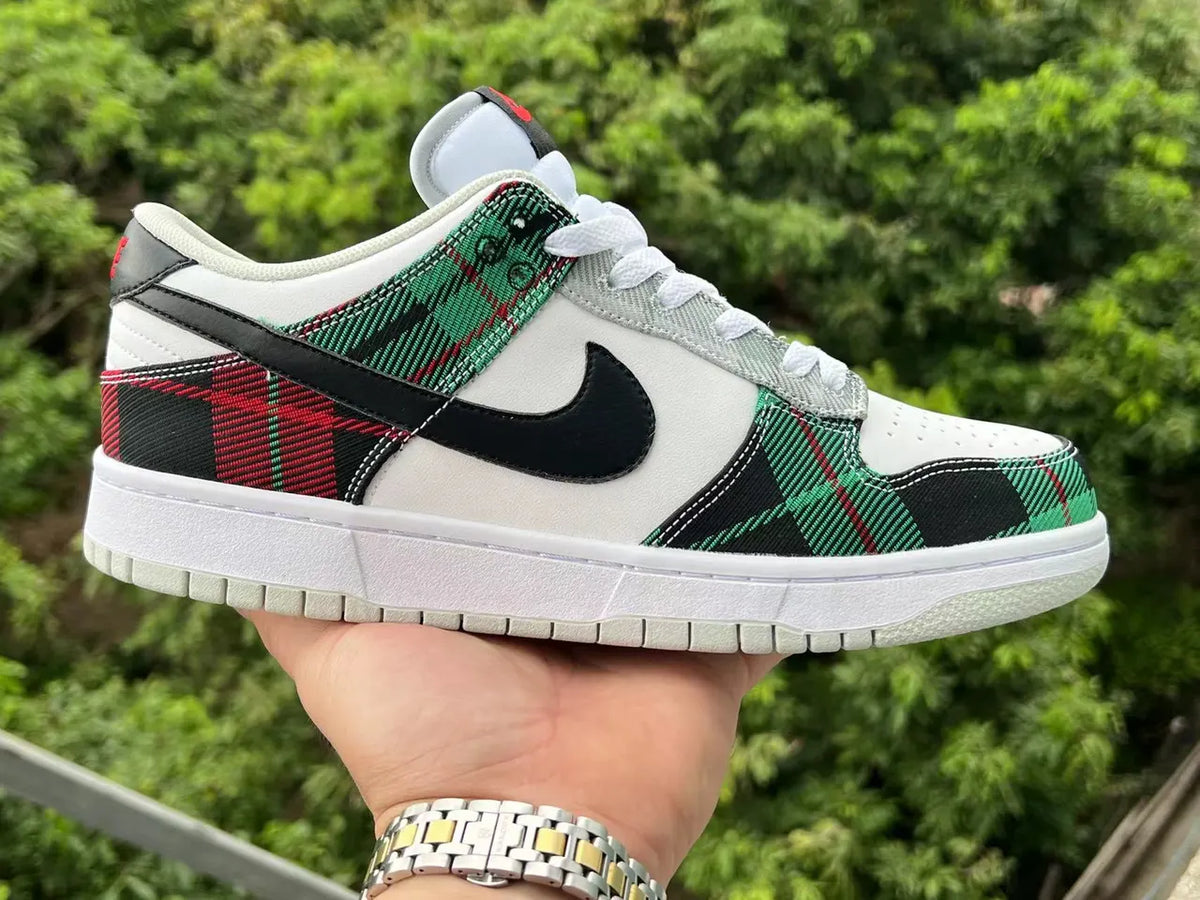 Nike Dunk Low Plaid Green - Hình 6