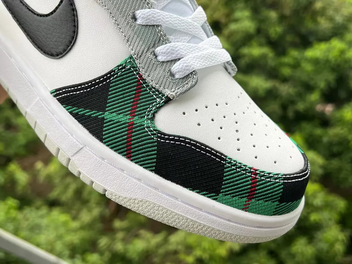 Nike Dunk Low Plaid Green - Hình 4