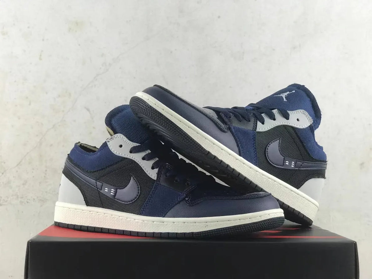Jordan 1 Low Inside Out Navy - Hình 3