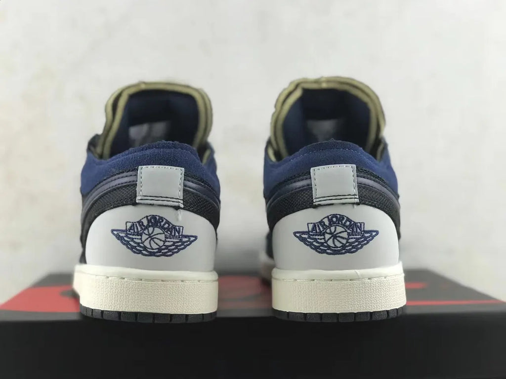 Jordan 1 Low Inside Out Navy - Hình 8