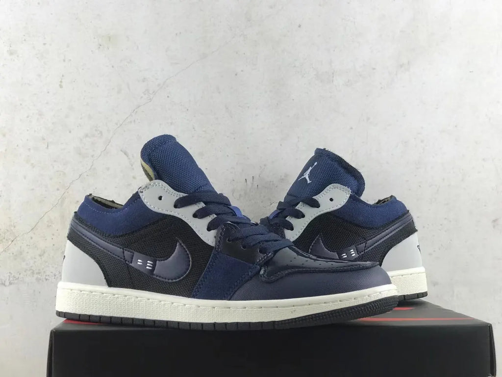 Jordan 1 Low Inside Out Navy - Hình 4