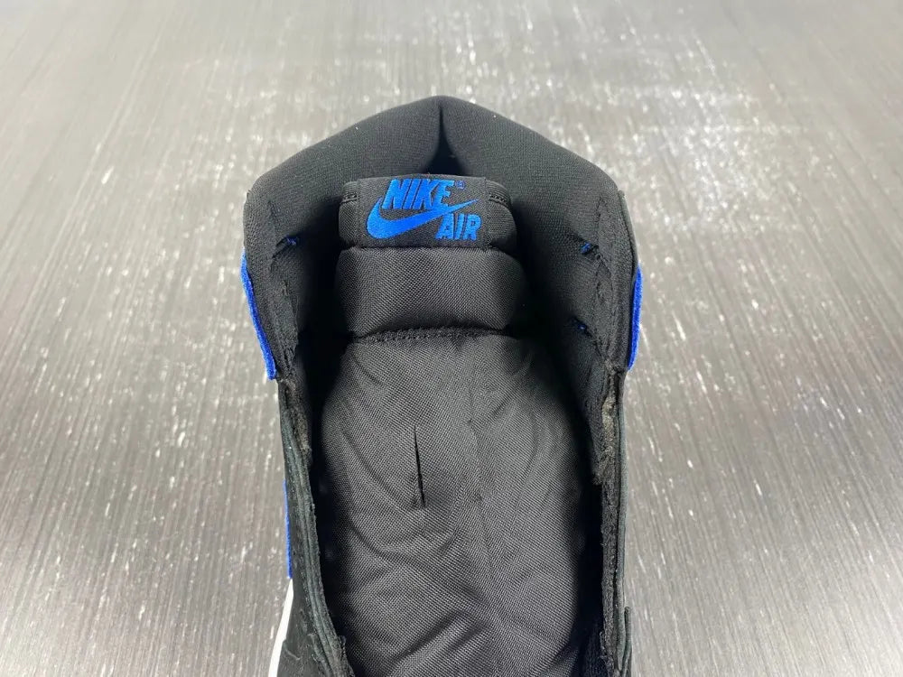 Air Jordan 1 Black Royal Suede - Hình 12
