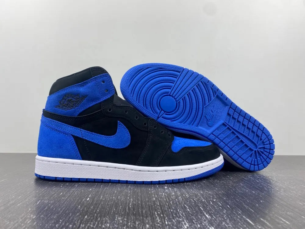 Air Jordan 1 Black Royal Suede - Hình 13