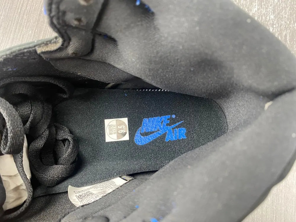 Air Jordan 1 Black Royal Suede - Hình 6