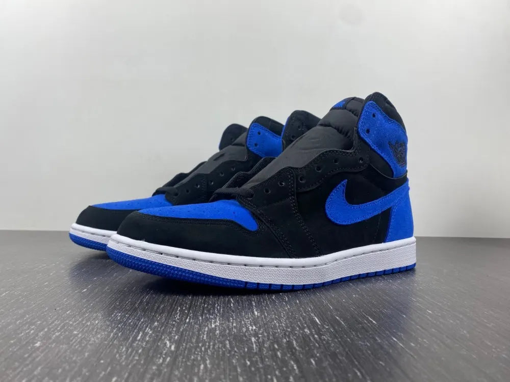 Air Jordan 1 Black Royal Suede - Hình 17