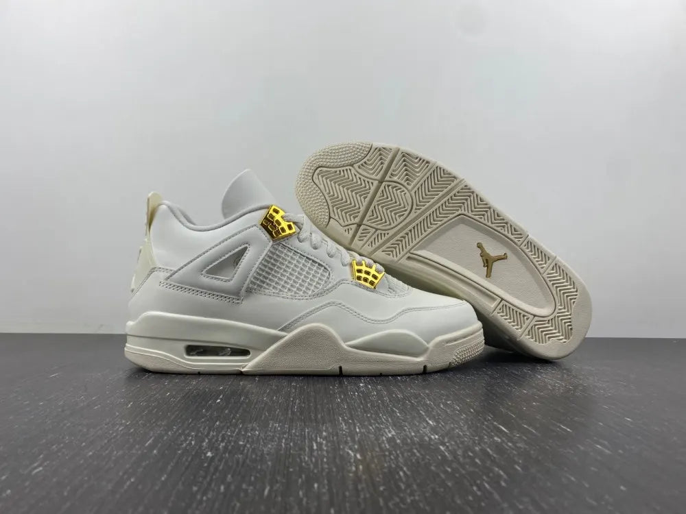 Air Jordan 4 Retro White Gold premium - Hình 3
