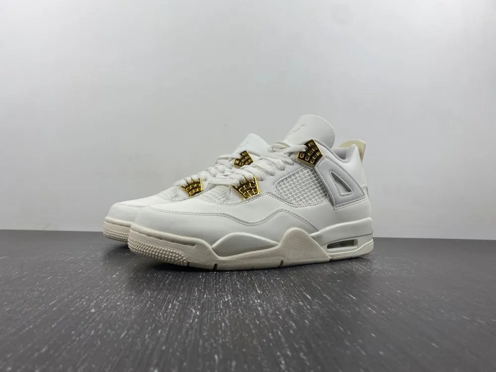 Air Jordan 4 Retro White Gold premium - Hình 2