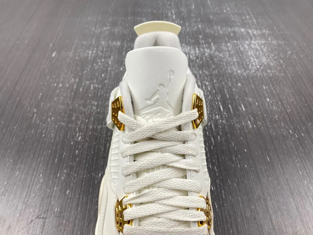 Air Jordan 4 Retro White Gold premium - Hình 6