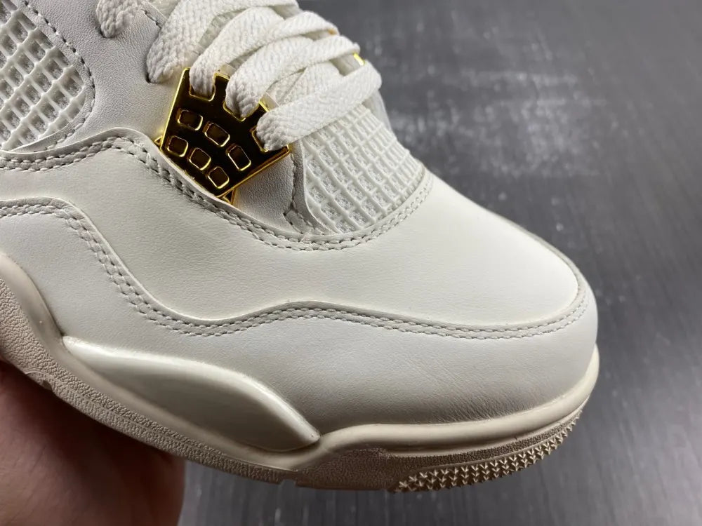 Air Jordan 4 Retro White Gold premium - Hình 16