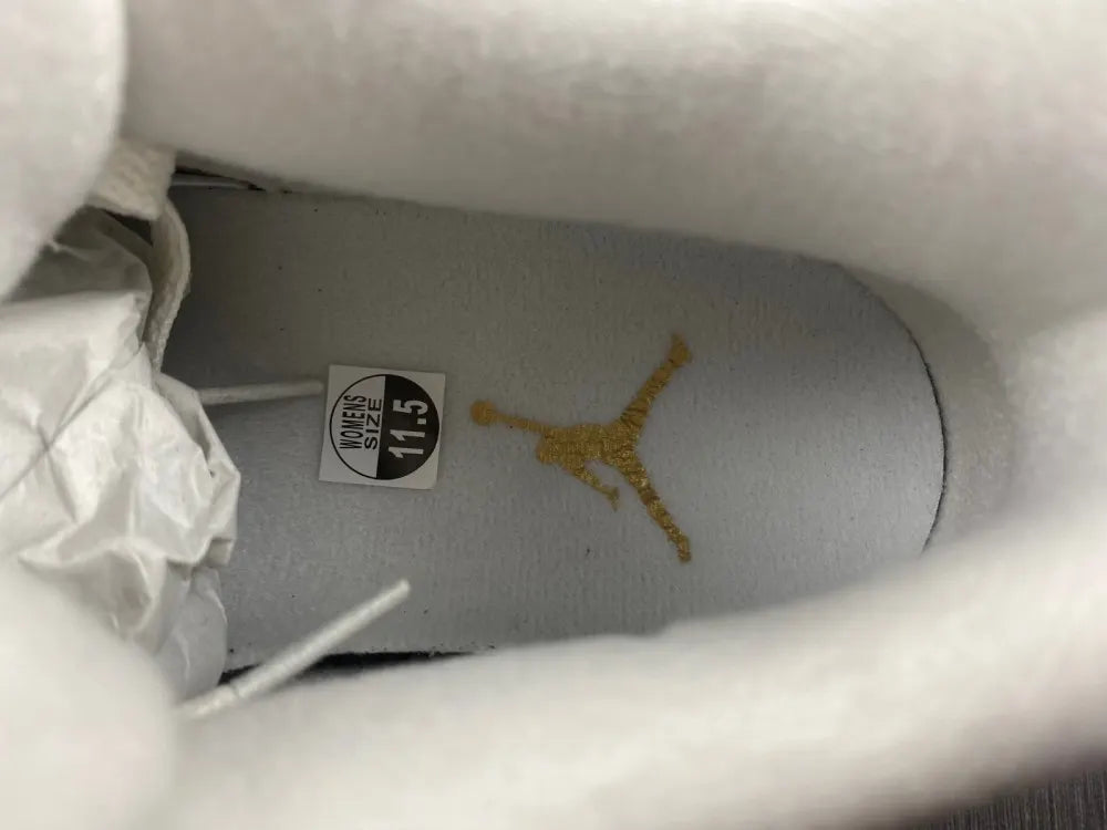 Air Jordan 4 Retro White Gold premium - Hình 14