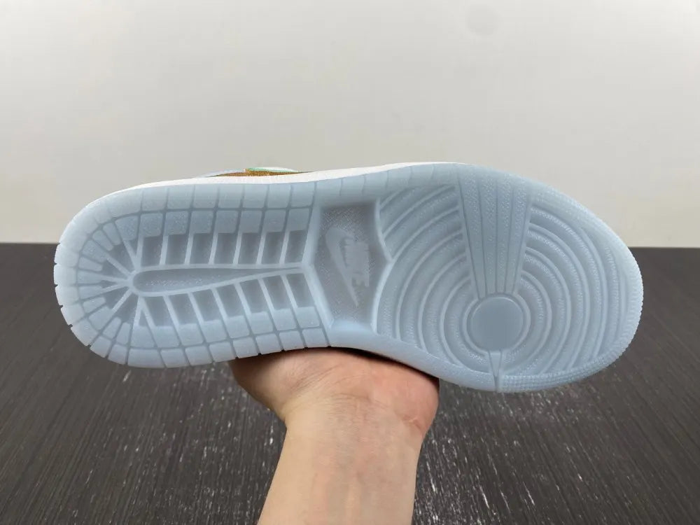 Air Jordan 1 Low Ice Blue - Hình 7