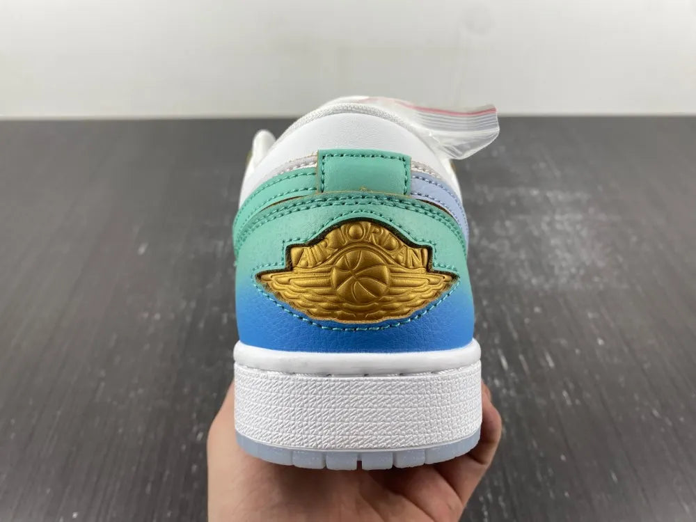 Air Jordan 1 Low Ice Blue - Hình 8