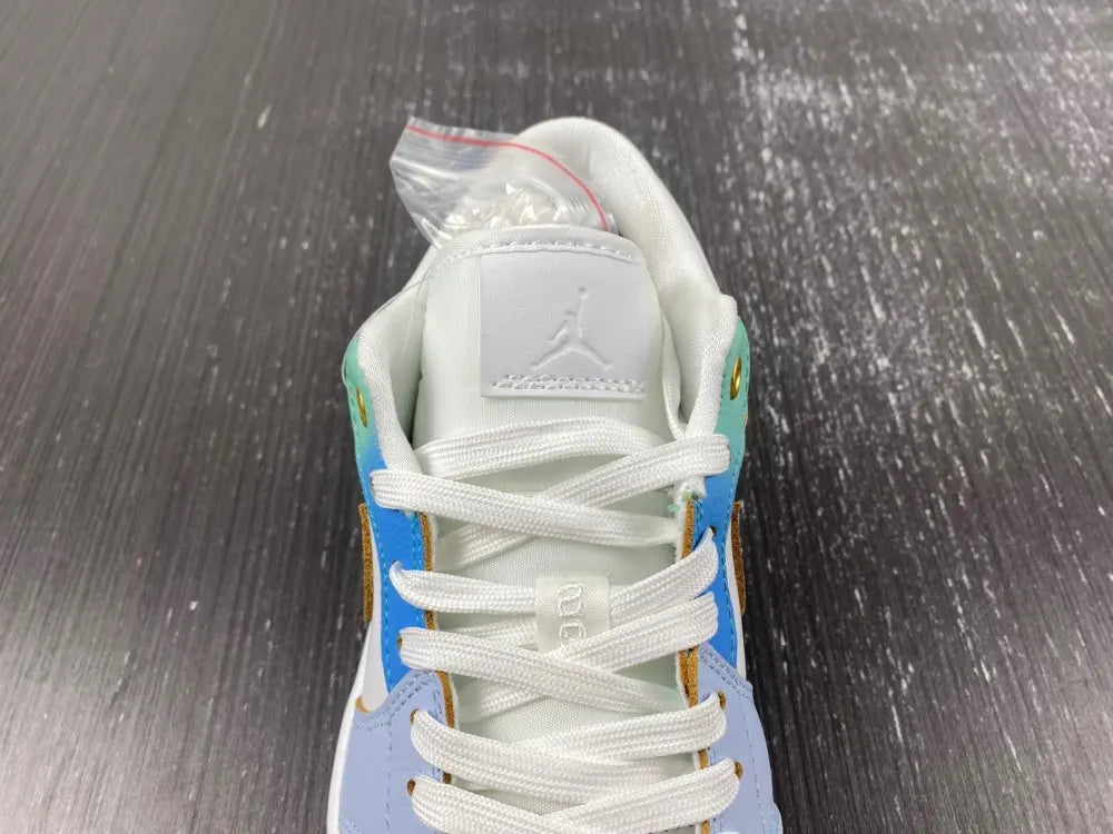 Air Jordan 1 Low Ice Blue - Hình 12