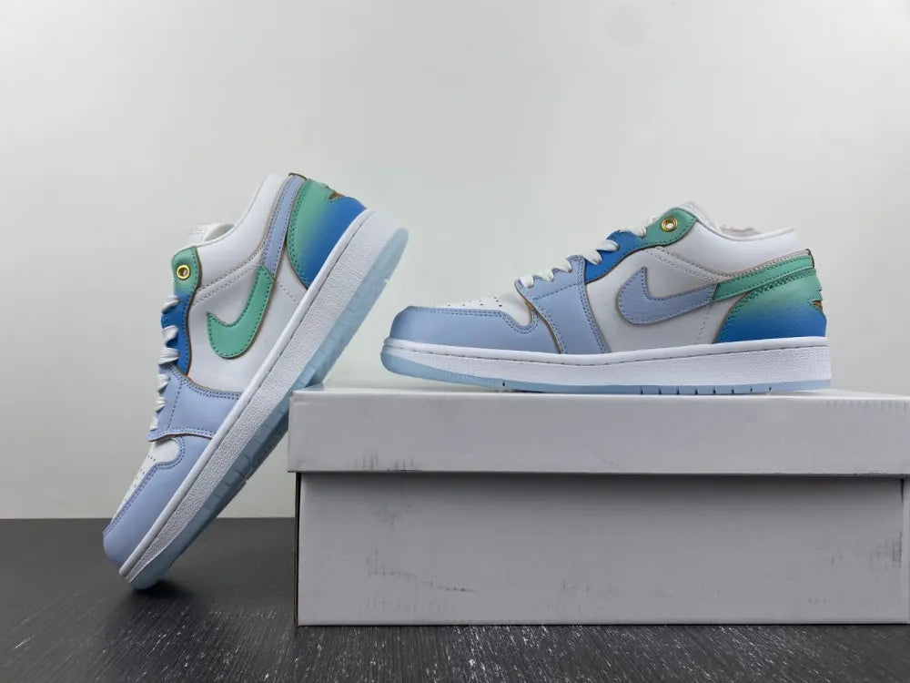 Air Jordan 1 Low Ice Blue - Hình 6