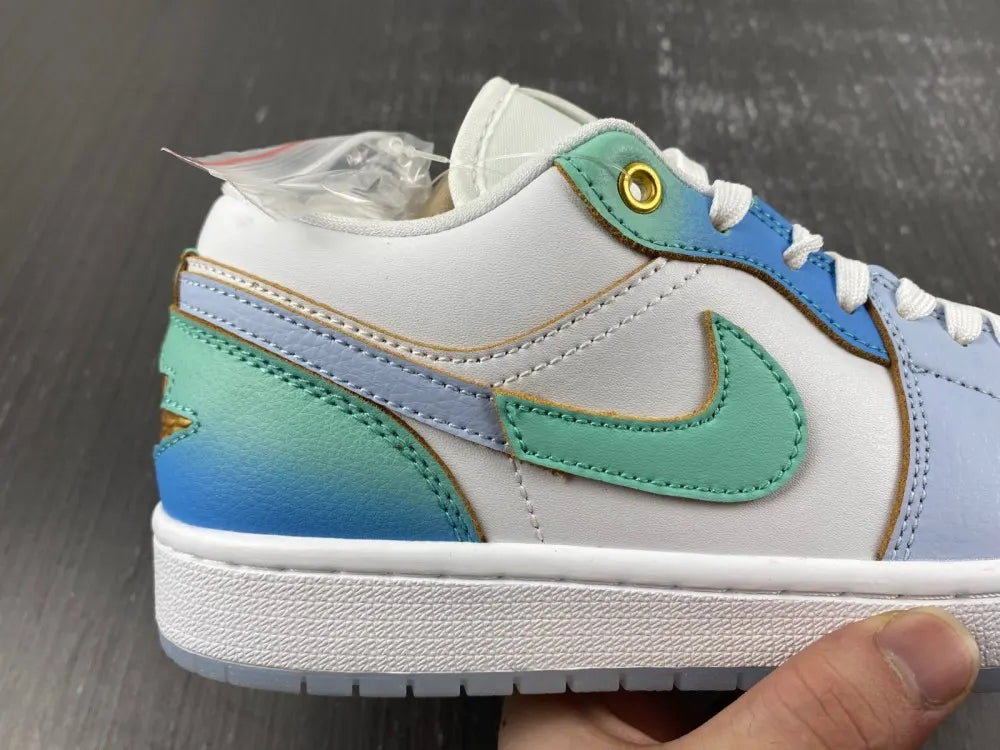 Air Jordan 1 Low Ice Blue - Hình 19