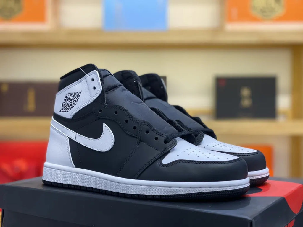 retro Air Jordan 1 Panda - Hình 8