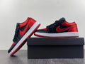 Air Jordan 1 Low Satin Red/Black