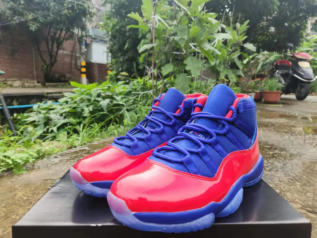 Air Jordan 11 Red/Blue - Hình 3