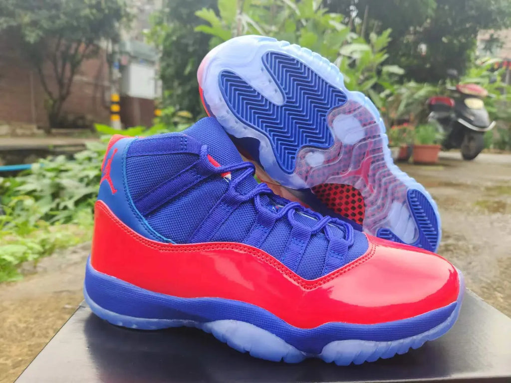 Air Jordan 11 Red/Blue - Hình 2