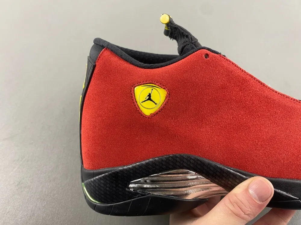Air Jordan 14 Red Suede - Hình 8
