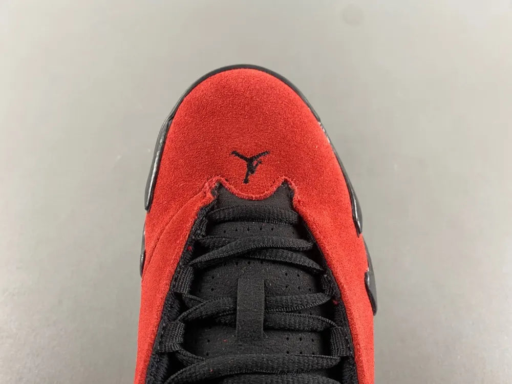Air Jordan 14 Red Suede - Hình 4
