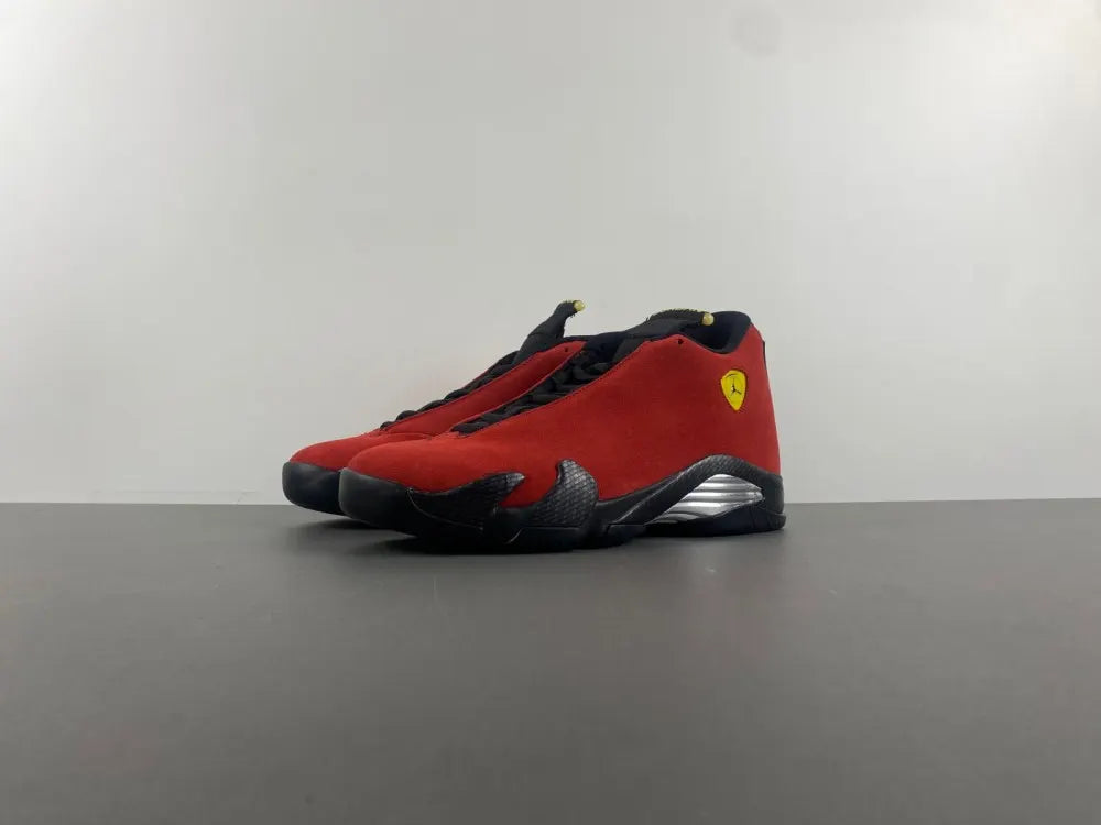 Air Jordan 14 Red Suede - Hình 11