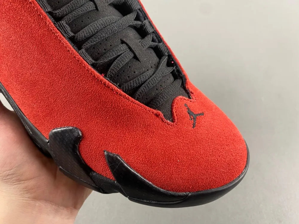 Air Jordan 14 Red Suede - Hình 7