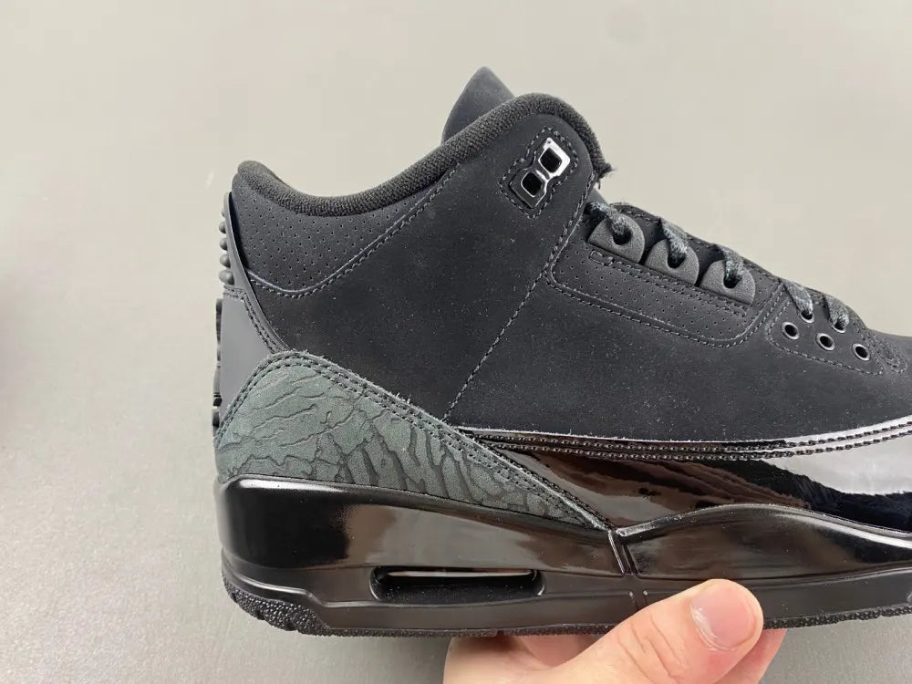 Jordan 3 Retro All Black - Hình 5