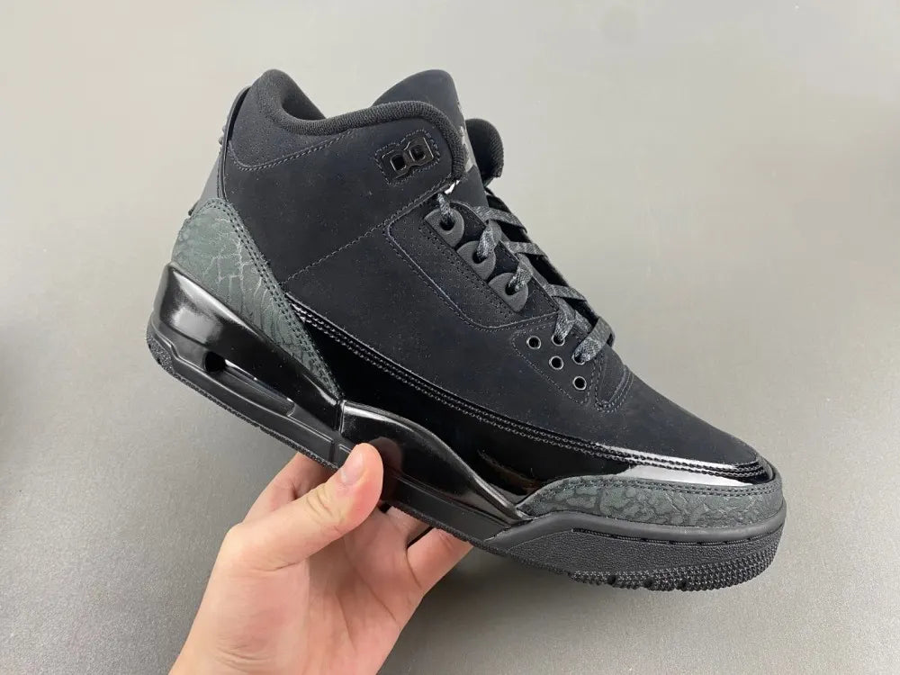Jordan 3 Retro All Black - Hình 13