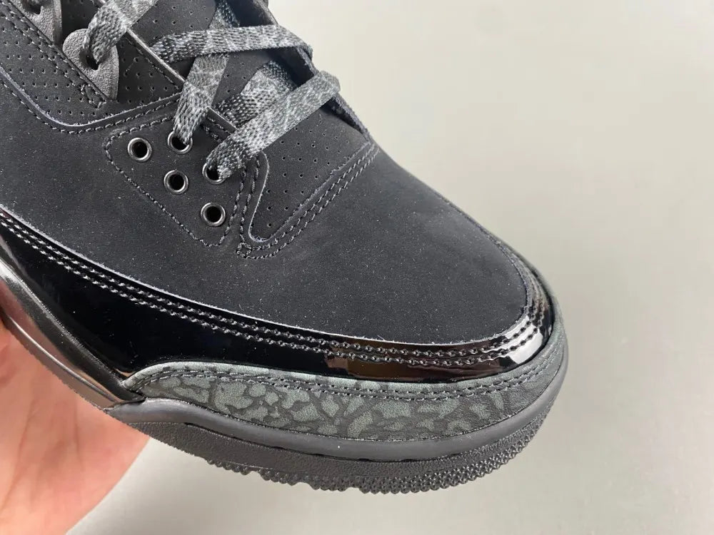 Jordan 3 Retro All Black - Hình 6