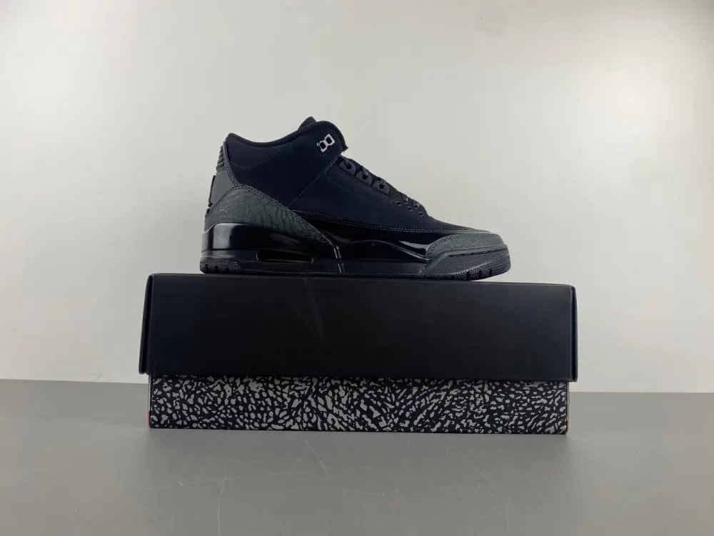Jordan 3 Retro All Black - Hình 8