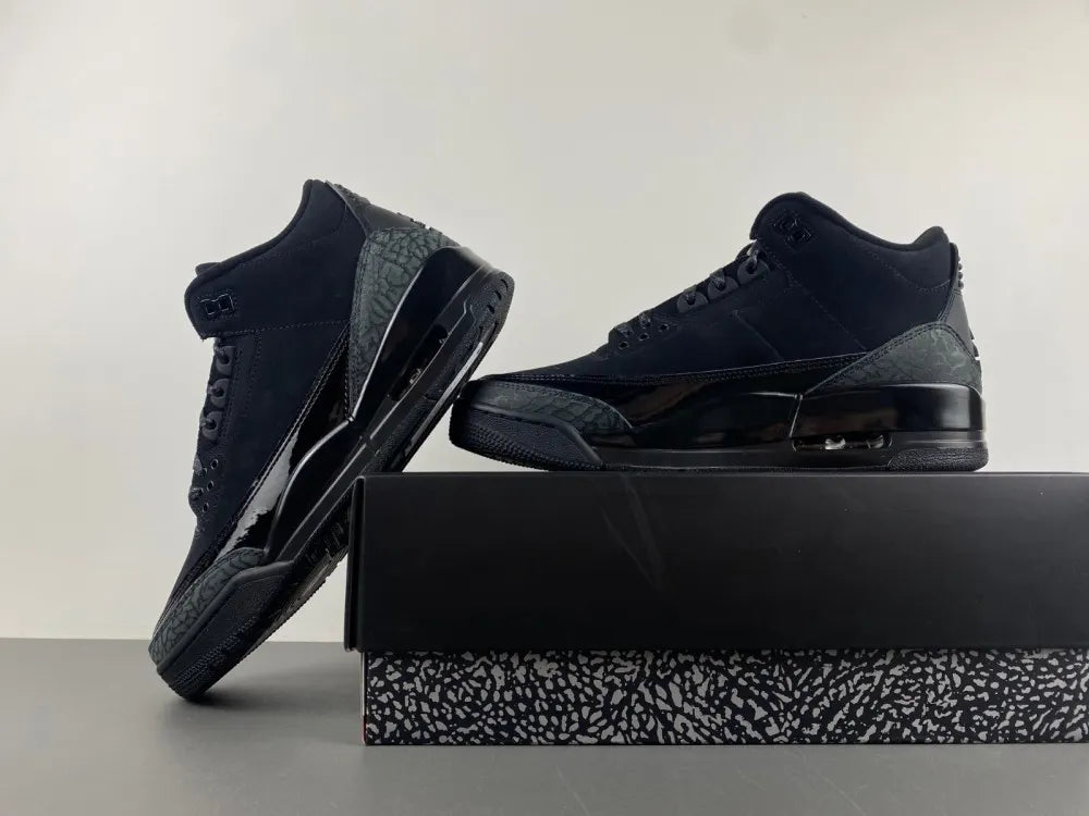 Jordan 3 Retro All Black - Hình 12