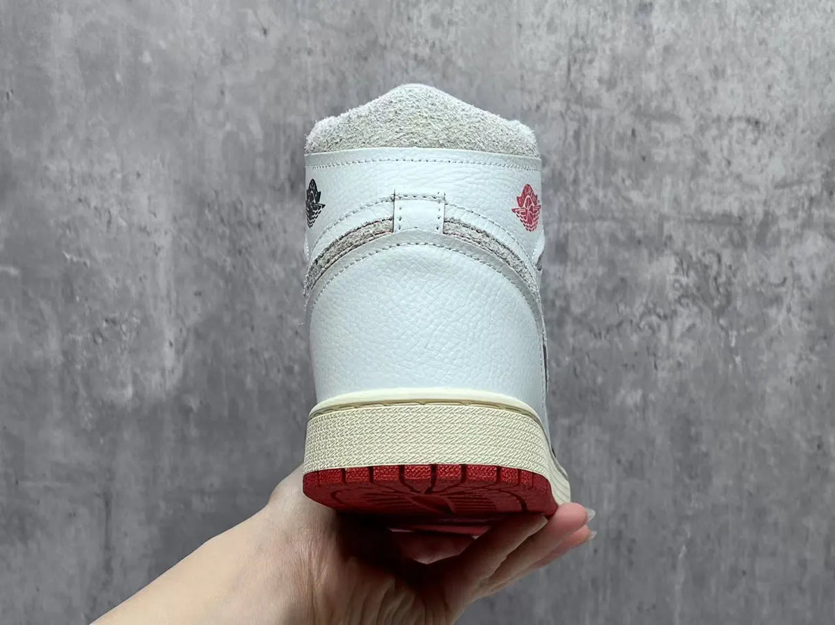 Air Jordan 1 Grey Suede - Hình 3