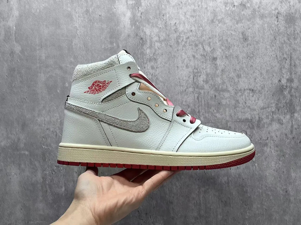 Air Jordan 1 Grey Suede - Hình 8