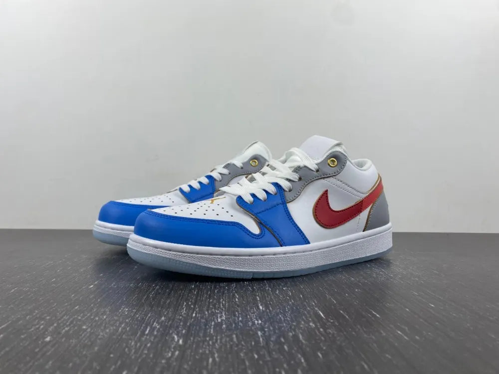 Air Jordan 1 Low White Multi - Hình 16