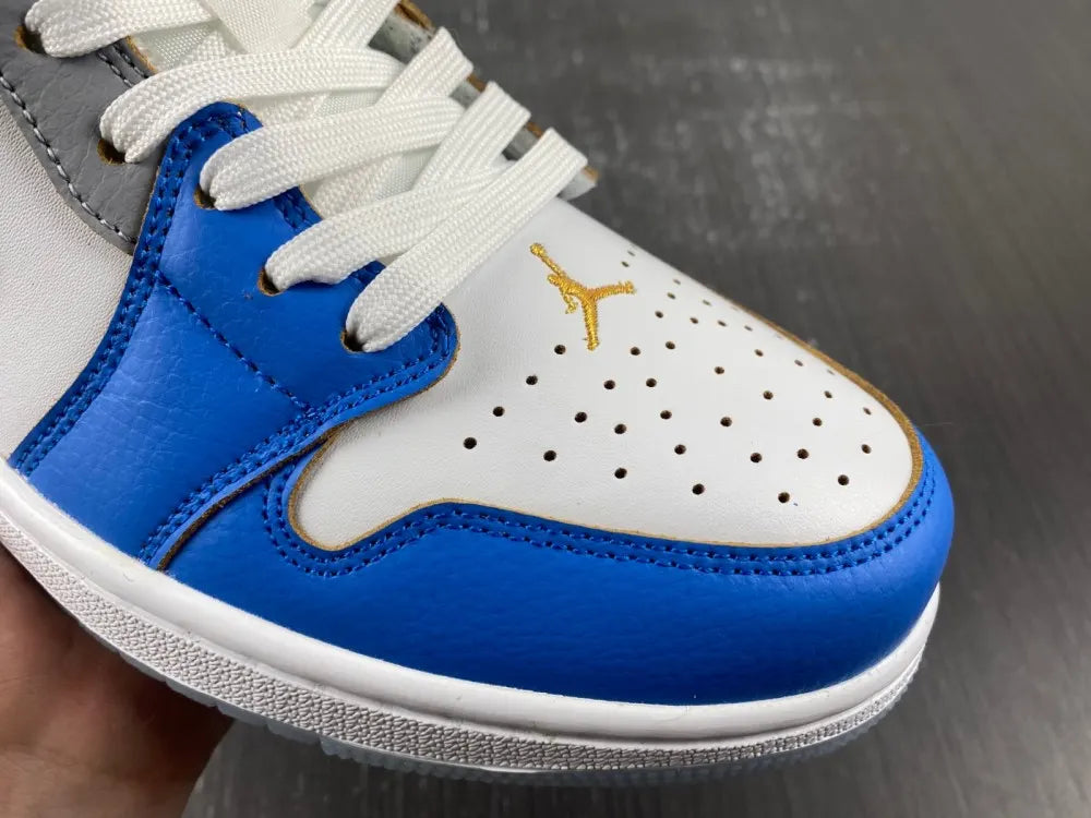 Air Jordan 1 Low White Multi - Hình 13