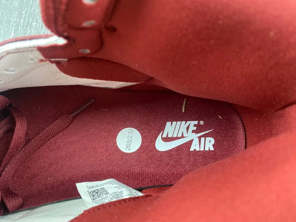 Air Jordan 1 High Bordeaux premium leather - Hình 5