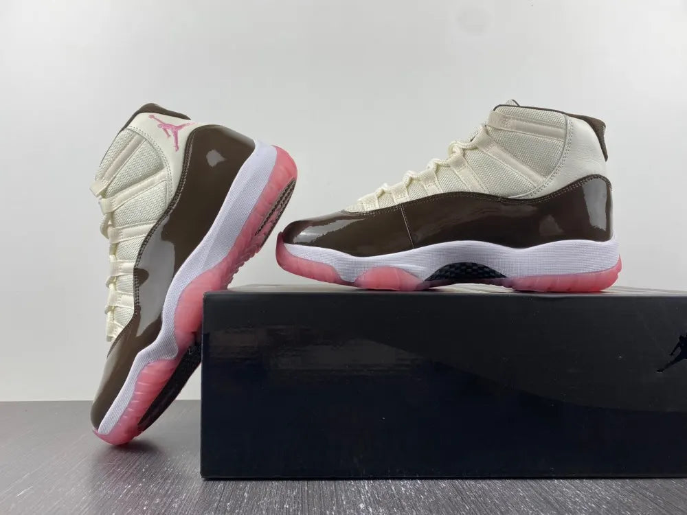 AJ 11 Retro Brown Pink - Hình 12