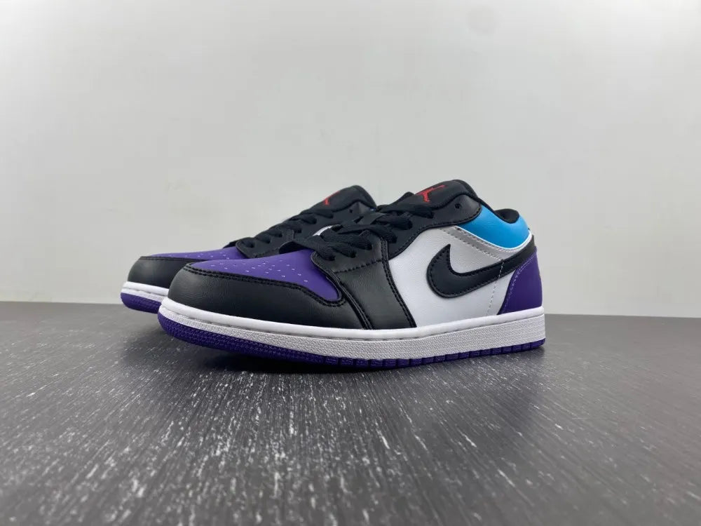 Air Jordan 1 Low Purple/Black - Hình 15