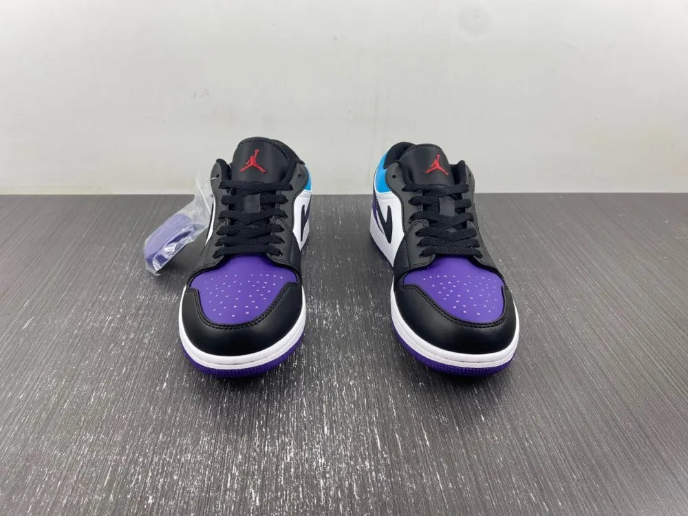 Air Jordan 1 Low Purple/Black - Hình 4