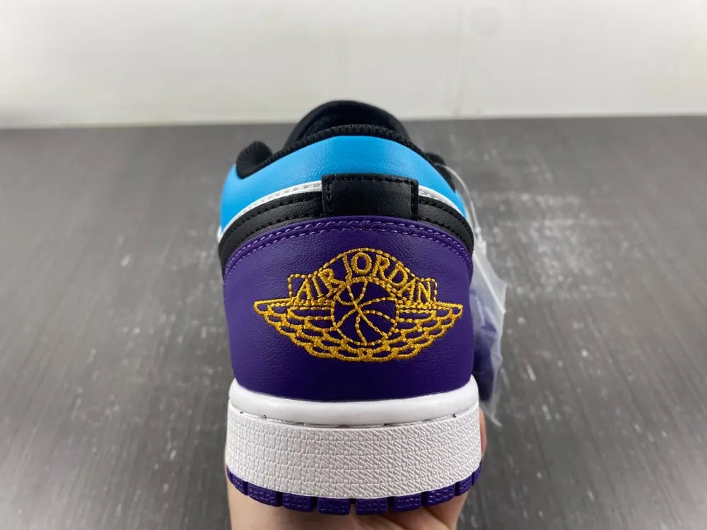 Air Jordan 1 Low Purple/Black - Hình 9