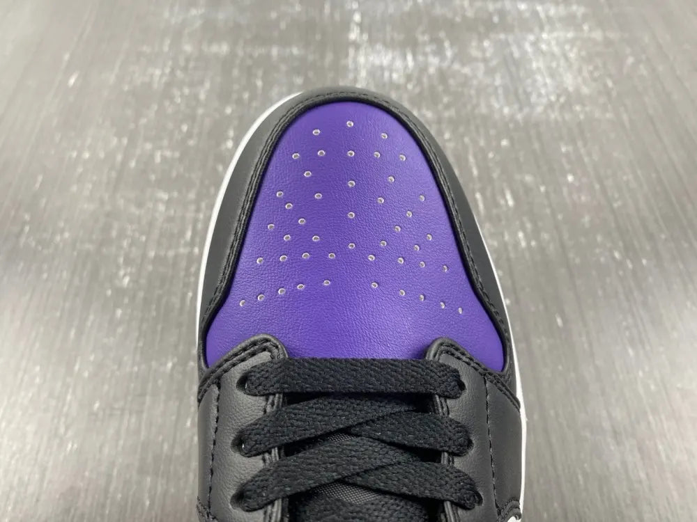 Air Jordan 1 Low Purple/Black - Hình 11