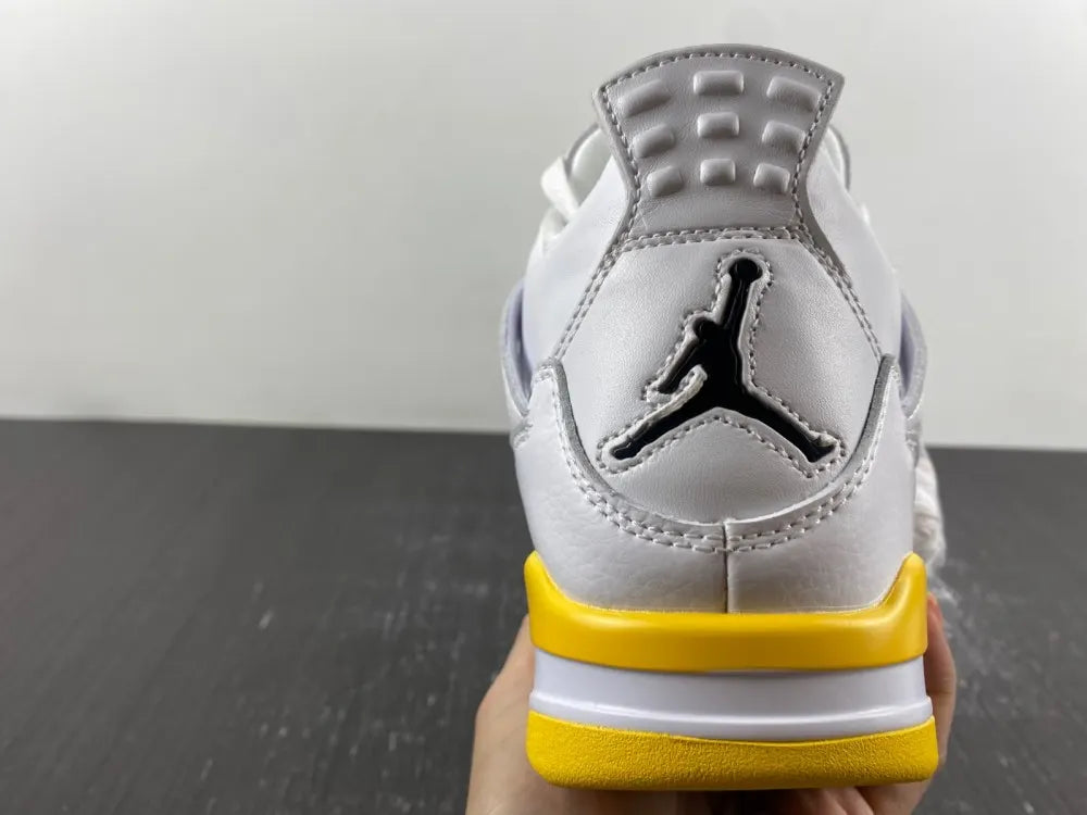 Air Jordan 4 White/Yellow - Hình 8