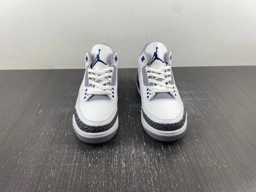 Air Jordan 3 White/Royal