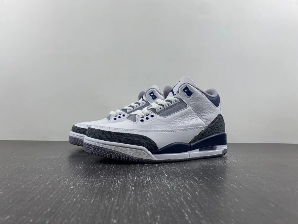 Air Jordan 3 White/Royal - Hình 15