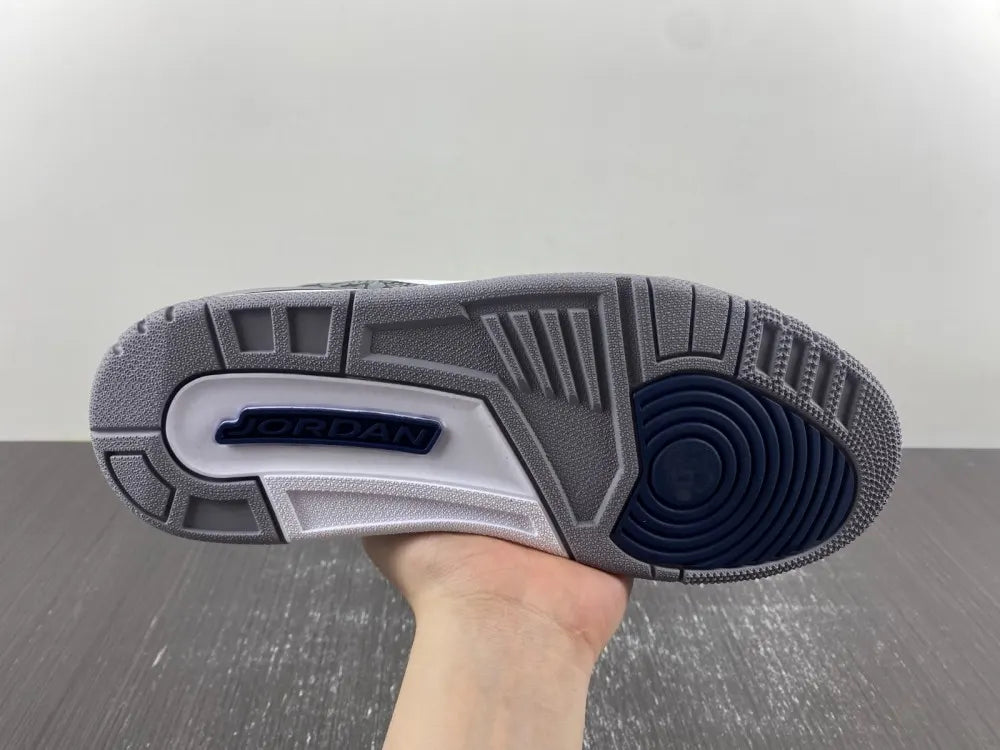 Air Jordan 3 White/Royal - Hình 3