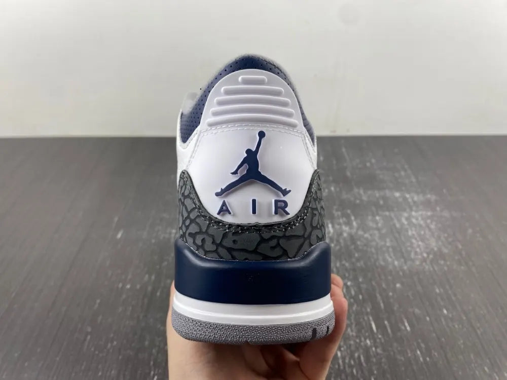 Air Jordan 3 White/Royal - Hình 5