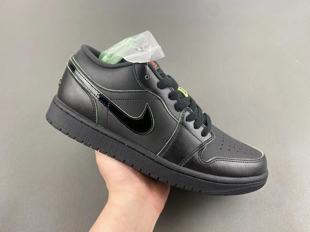 premium Air Jordan 1 Low Black Mint